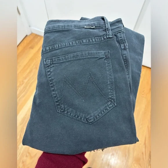 MOTHER JEANS | High Waisted Rascal Ankle Fray - Size 28 - Picture 7 of 12